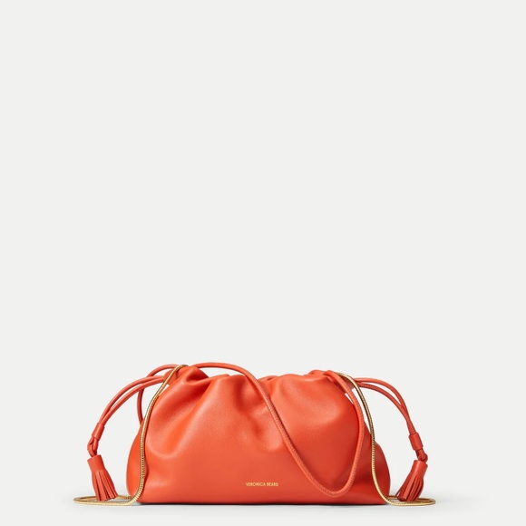 NWT Veronica Beard Small Stash Tote - Persimmon - Picture 1 of 4